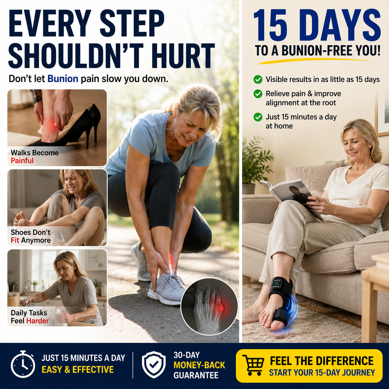 Aurora Tech™ EMS Bunion Corrector
