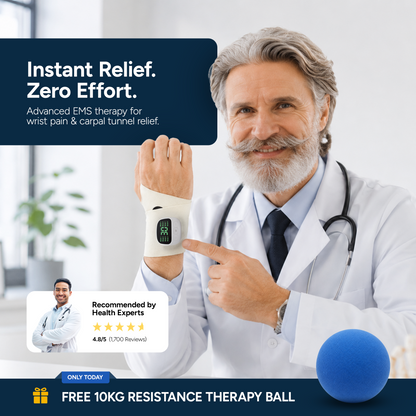 Aurora Tech™ Smart EMS Wrist Therapy Massager